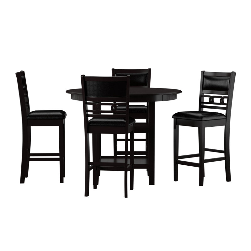 Winston Porter Jackins 5 Piece Dining Set & Reviews Wayfair